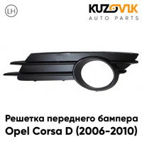 Рамка противотуманной фары левая Opel Corsa D (2006-2010) KUZOVIK