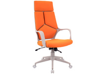 Кресло Trio Grey (ткань оранжевая) Промет