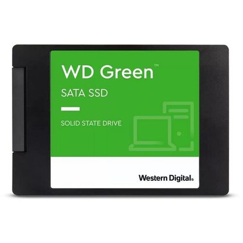 SSD накопитель WD Green WDS480G3G0A 480ГБ, 2.5", SATA III, SATA