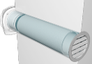 Клапан приточный КП D125 фильтр G3 ВП АПП РКМ L0,5м ERA