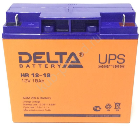 Аккумуляторная батарея Delta HR 12-18 (12V / 18Ah)