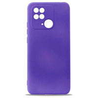 Накладка силикон для Xiaomi Redmi 10A Фиолетовый