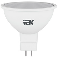 Лампа светодиодная GU5.3, 7 Вт, 60 Вт, 230 В, софит, 3000 К, свет теплый белый, IEK, MR16, LED