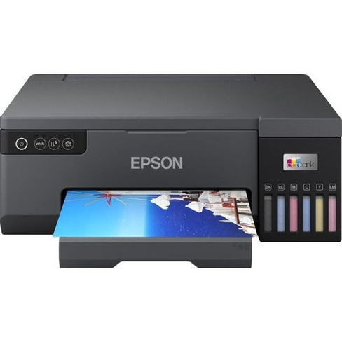 Принтер струйный Epson L8050 цветная печать, A4, с СНПЧ, цвет черный [c11ck37405/c11ck37506/37507]